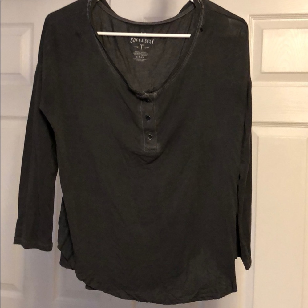 American Eagle 3/4 Blouse